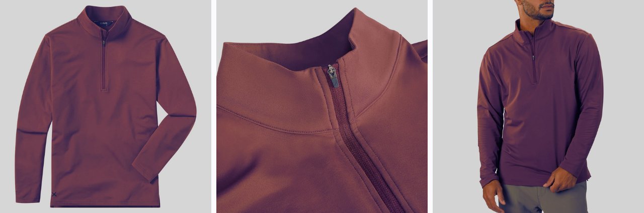 Cuts Quarter Zip - Clothing COZ Fleece 1/4 Zip