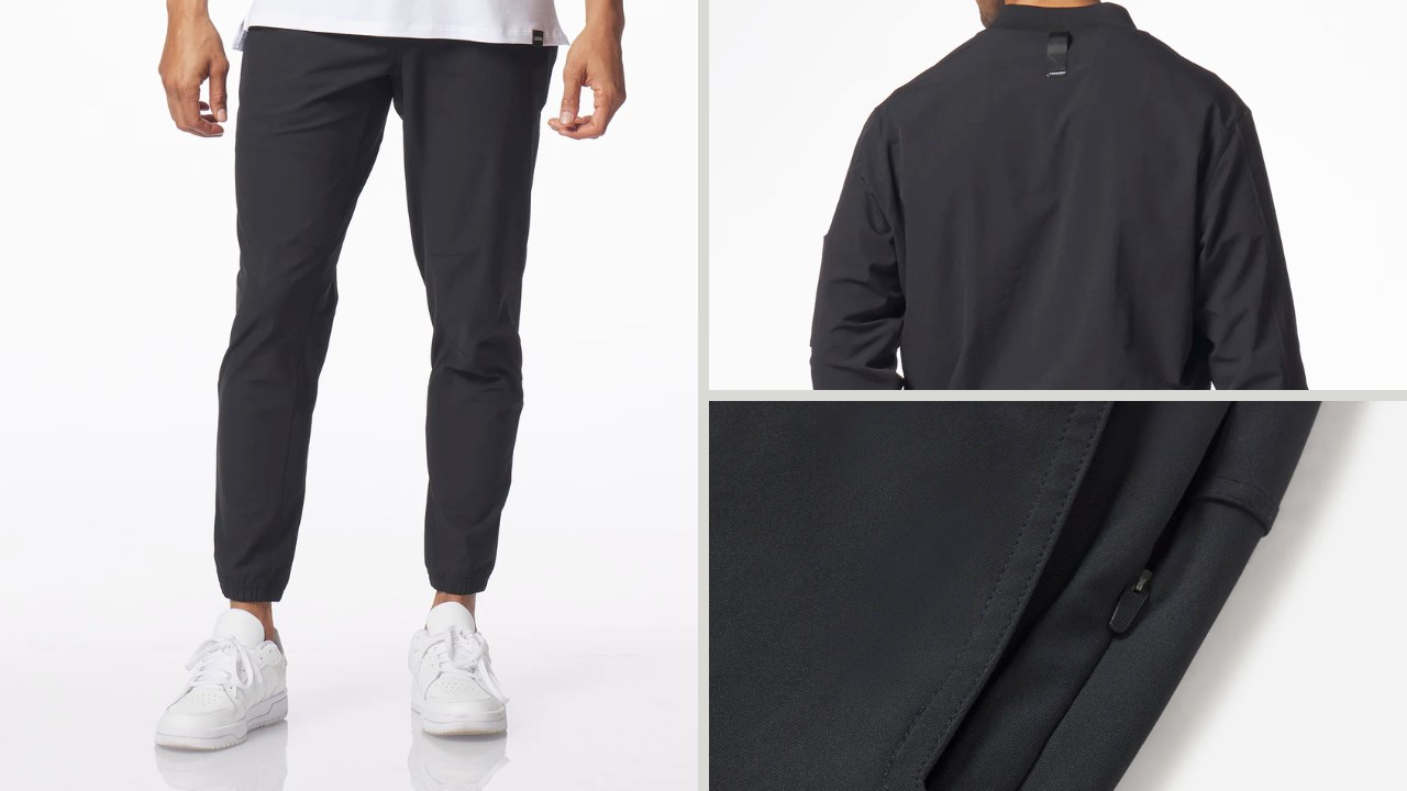 The Hawthorne Tech Jogger Black Heather from Legends is a product that combines comfort, style, and functionality