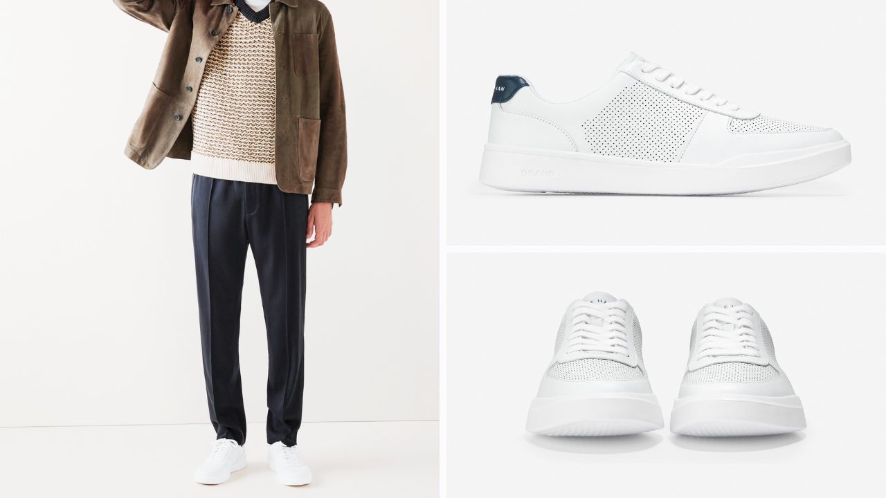 Cole Haan Men's Crosscourt Modern Sneaker for summer athleisure outfits