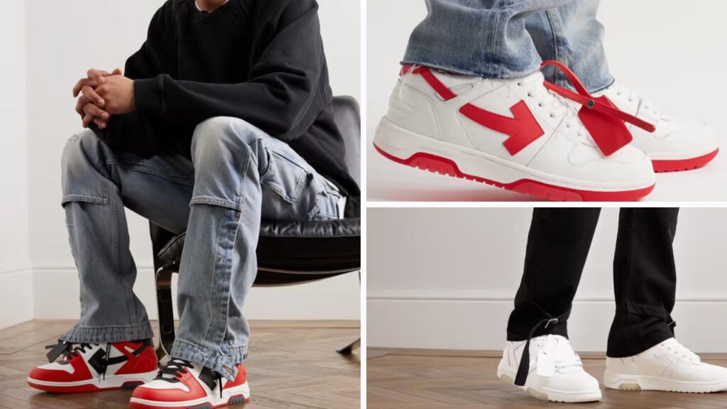 The Out of Office sneakers combine a fusion of style, fit, and comfort for everyday wear.