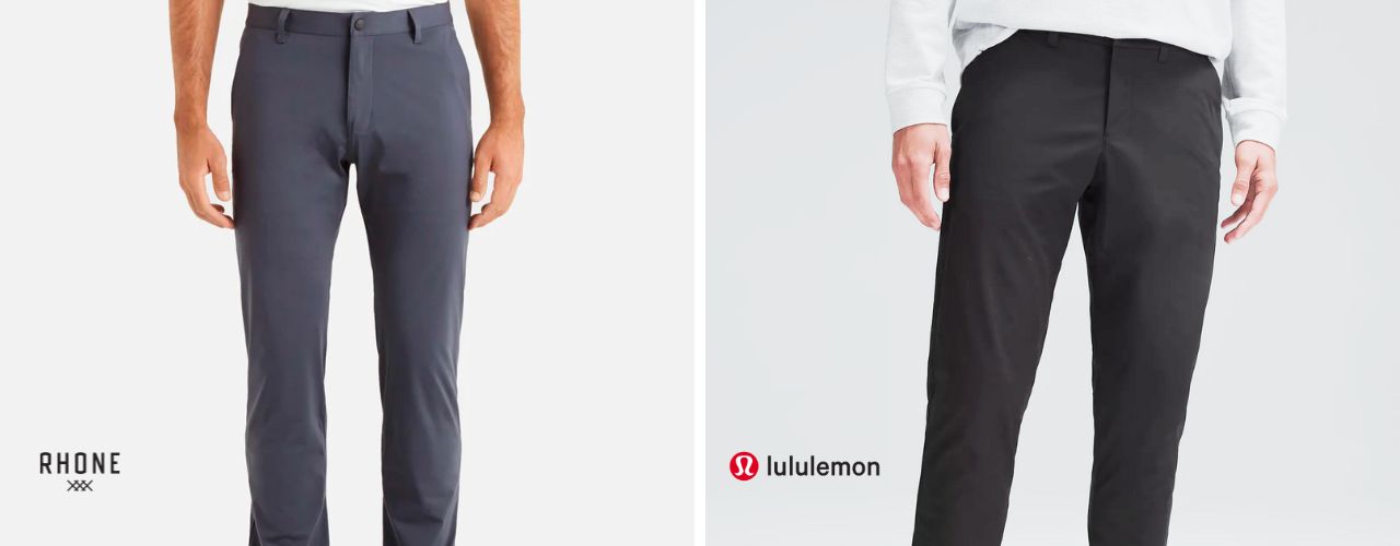 Rhone vs Lululemon Pants for men