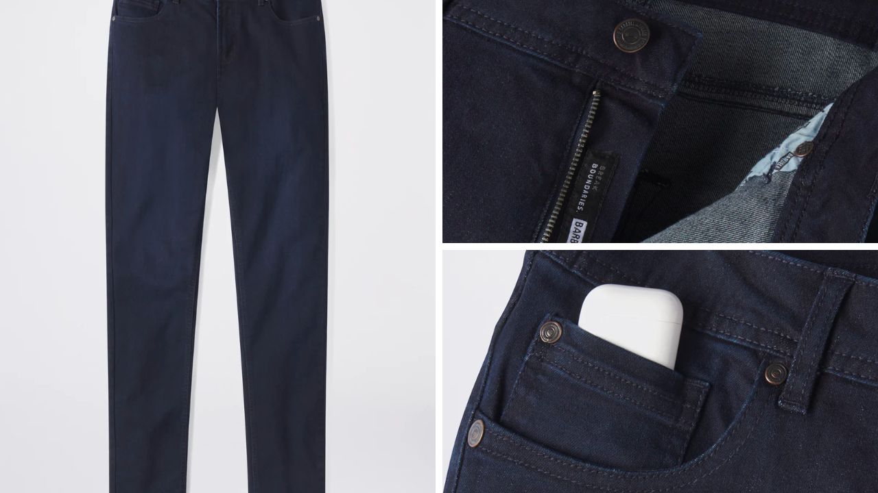 Barbell Apparel Jeans offer a four-way stretch denim provides flexibility and comfort while maintaining a stylish, rugged look.
