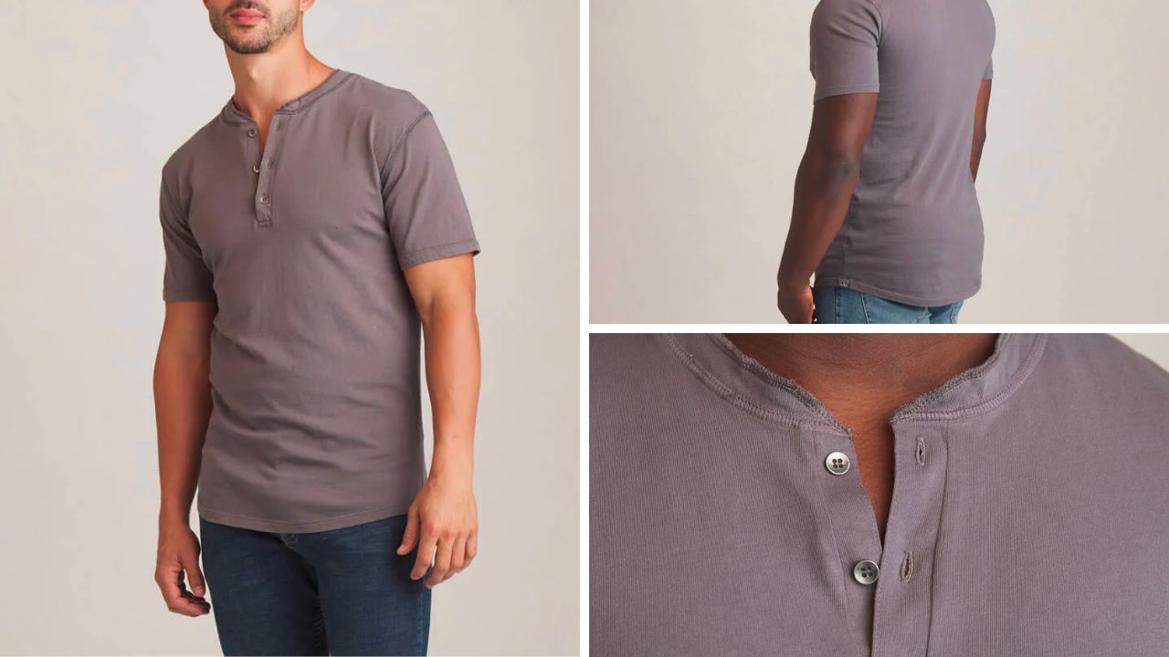 Mackinaw HNLY - short sleeve Henley shirt