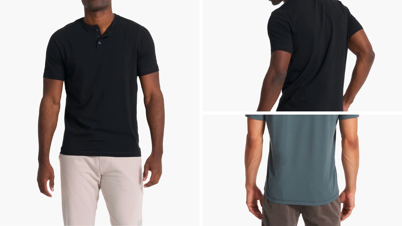 Short-Sleeve Ever Henley by Vuori